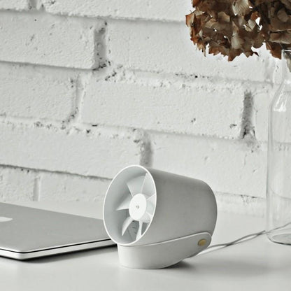 Ventilateur USB compact à commande tactile – Refroidisseur portable à double hélice