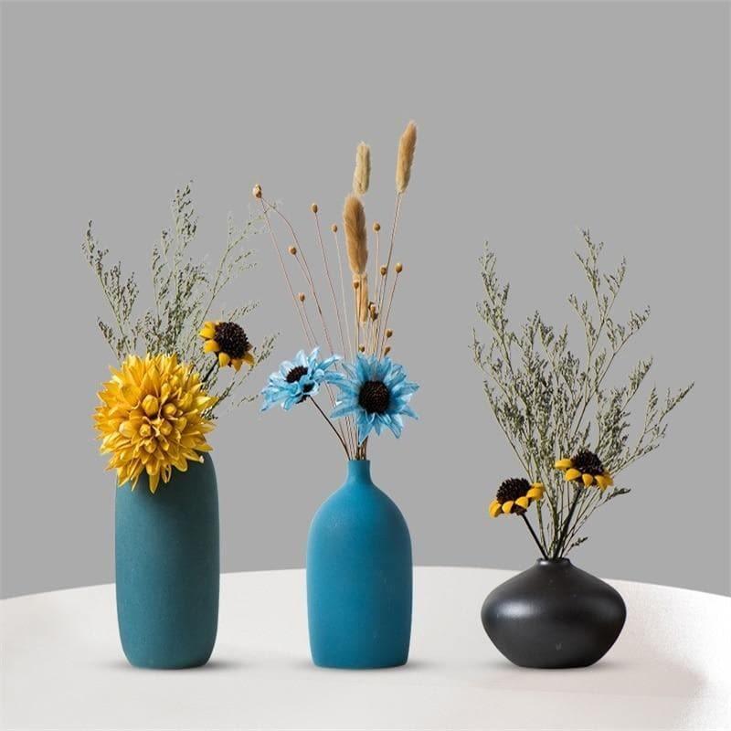 Vibrant Ceramic Vases