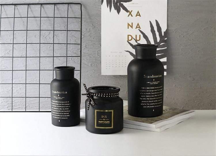 Black Midnight Vase