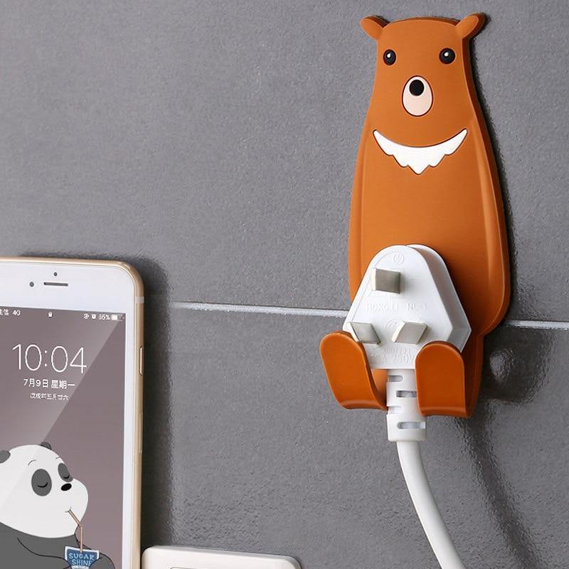 Adhesive Animal Hooks for Fridge and Wall