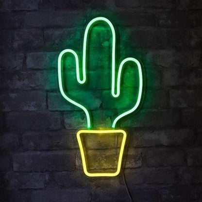 CactusGleam™- Neon Wall Decor
