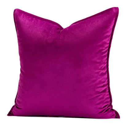 Plush Velvet Throw Pillow Cover 18x18 Inch Beige Hidden Zipper for Couch Bedroom Accent Decor Square Cushion Case Soft Home Textiles