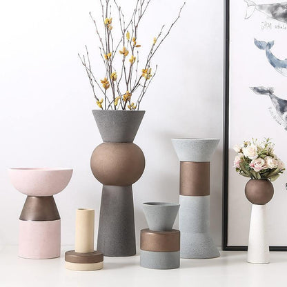 Indigo Clay Vessels