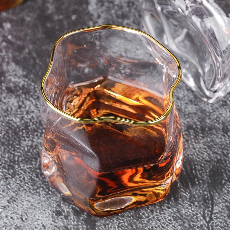Transform Texture Whiskey Glass Duo