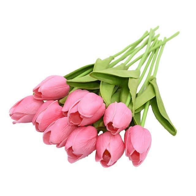 TULIPLUME – Faux Floral Arrangement for Graceful Table Décor