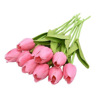 TULIPLUME – Faux Floral Arrangement for Graceful Table Décor