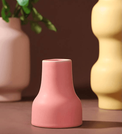 Franz Palette Clay Blossom Vase