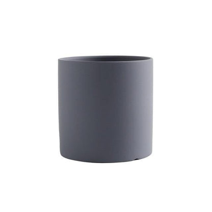 Vibrant Traditional Circular Ceramic Pot Planter