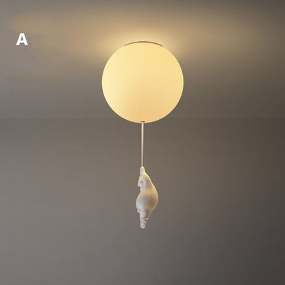 Fun Bear Shaped Ceiling Lamp - Ortekor