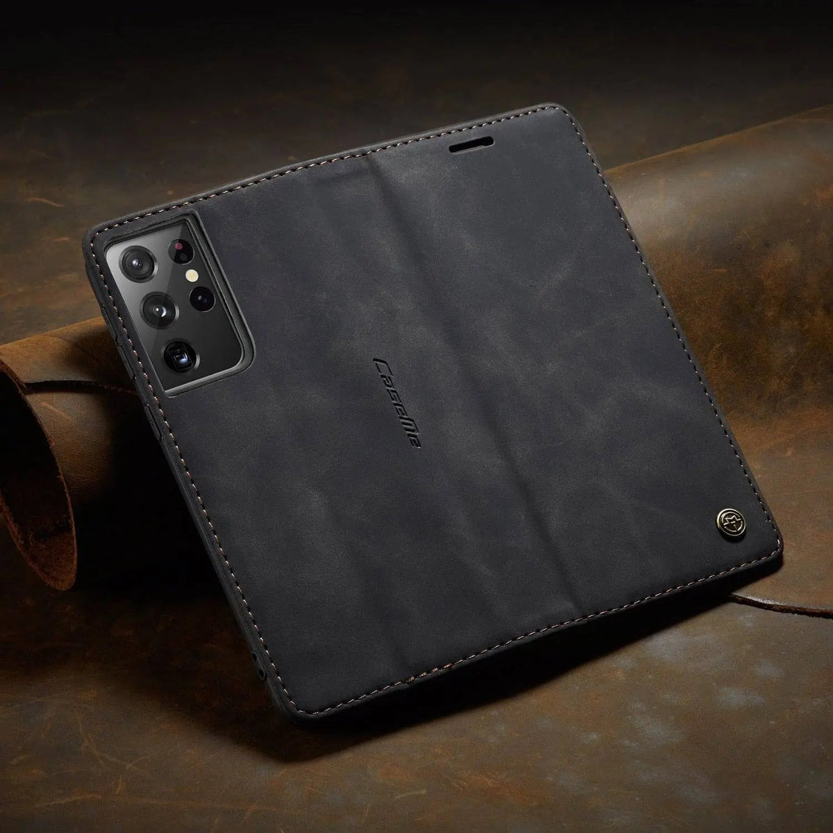 Genuine Leather Phone Case for Samsung Galaxy S21, S21 Plus & S21 Ultra 5G – Slim Fit Protection with Precise Cutouts