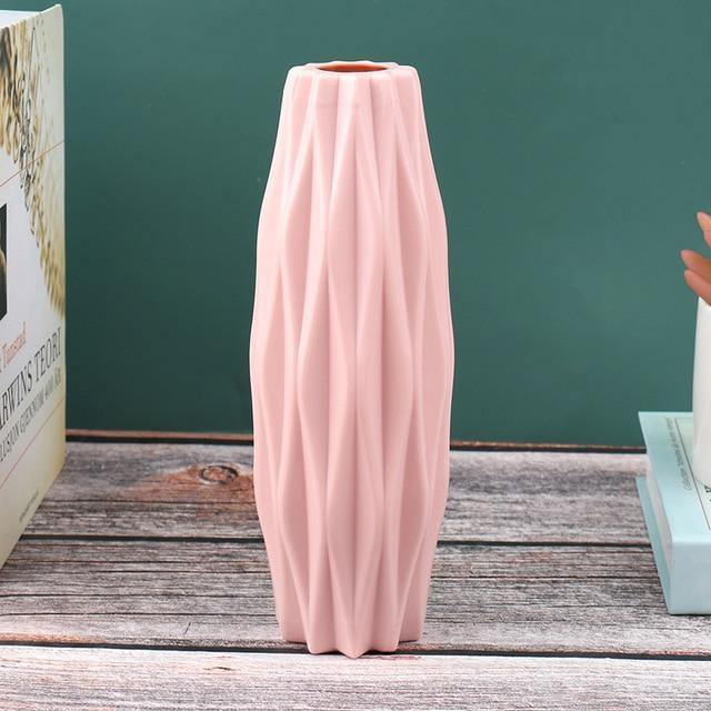 Angular Slim Floral Vase