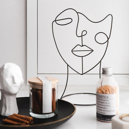 Frida Abstract Silhouette Sculpture