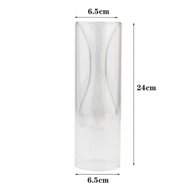 Elegant Glass Bubble Vases