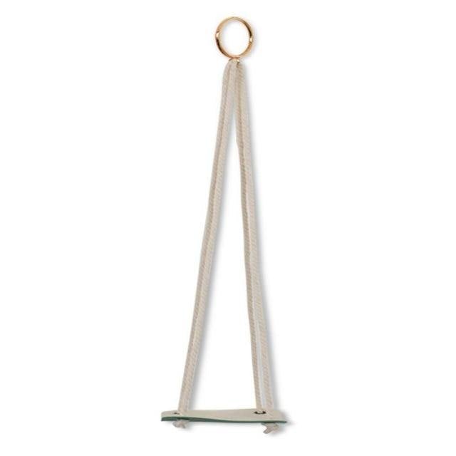 Plant Hanger made with Vegan Leather and Rope
