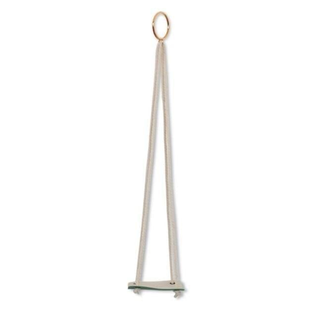 Plant Hanger made with Vegan Leather and Rope
