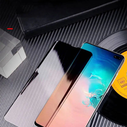Privacy Screen Guard for Galaxy S21 S20 S10 S9 S8 Note 20 10 9 8 – Tempered Glass Anti-Spy Shield with Side-Angle Blocking for Samsung