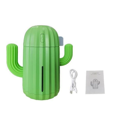 Compact Cactus LED USB Humidifier
