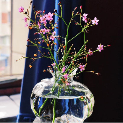 Pomegranate Glass Hydroponic Growth Vessel