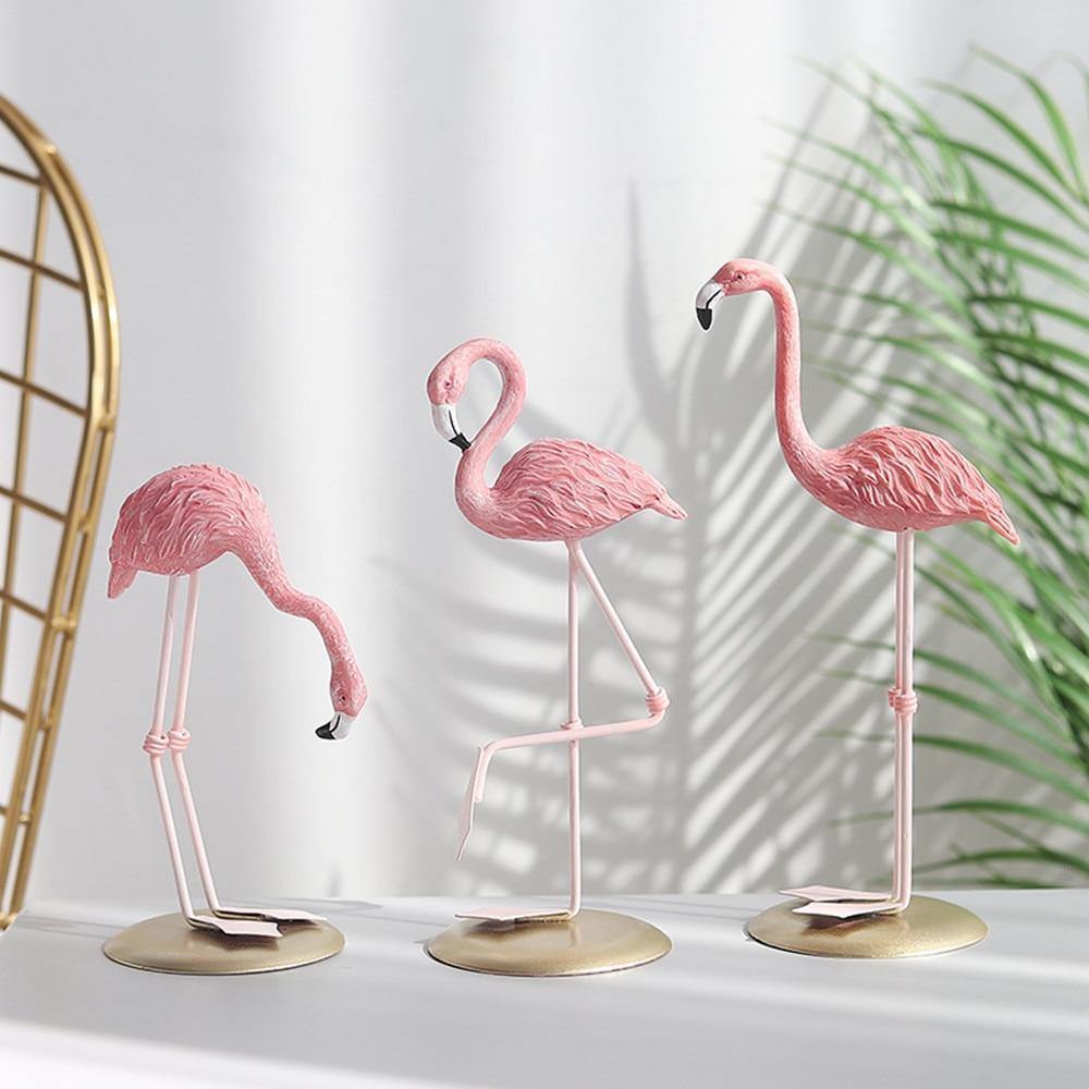 Exotic Flamingo Statuettes