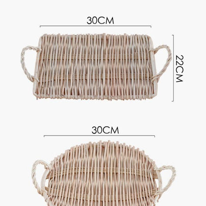 Rattan Woven Serving Tray