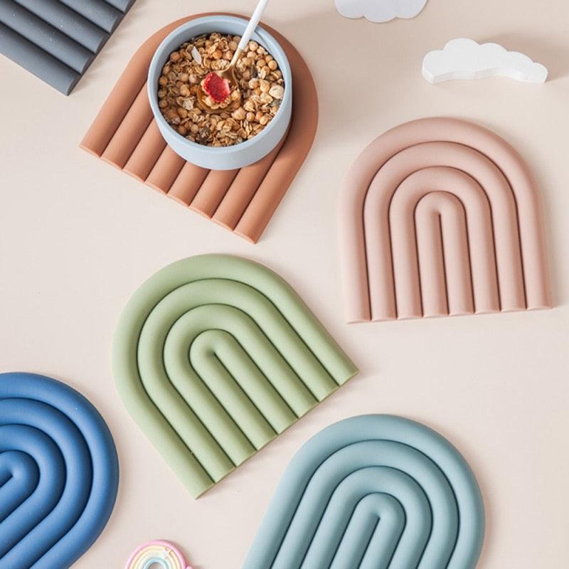 Colorful Silicone Coasters