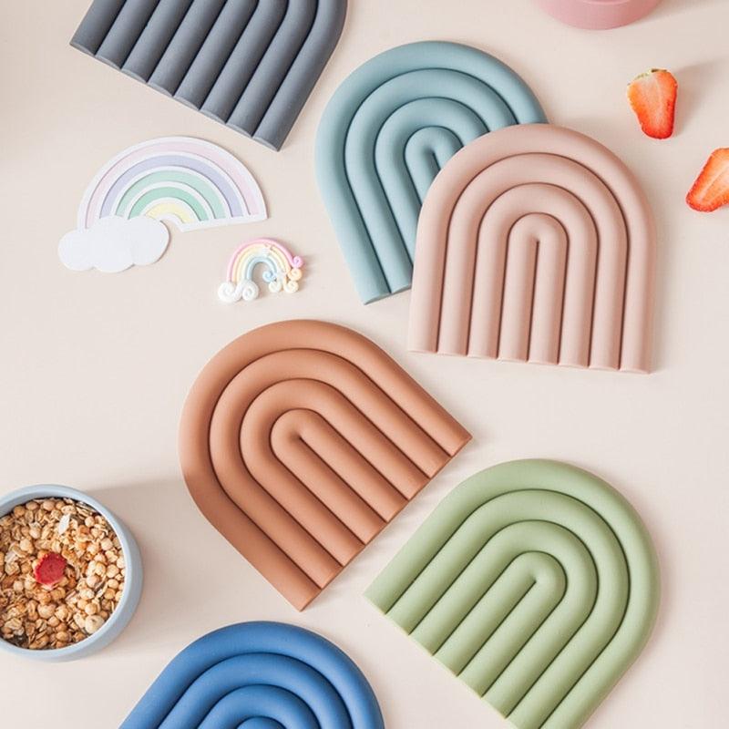 Colorful Silicone Coasters