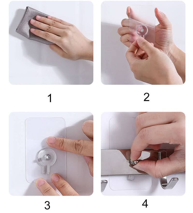 HOLDNEX – Transparent Wall Hooks for Strong Everyday Support