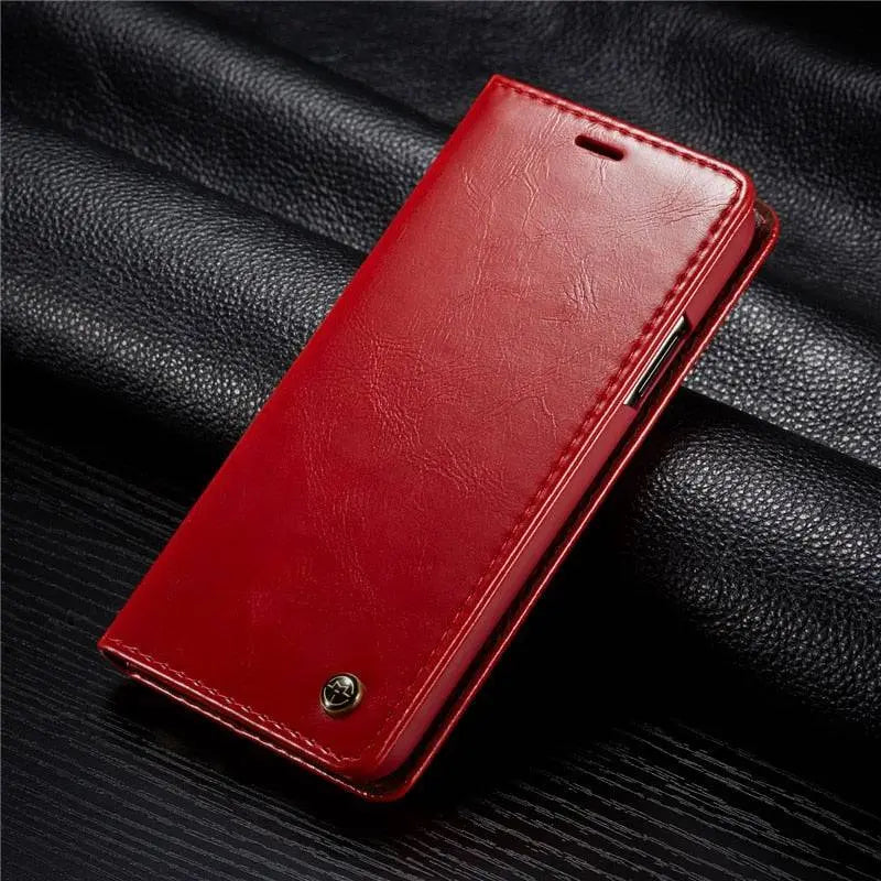 Fitted Leather-Look iPhone 13 Case – Edge & Camera Protection, Precise Button Access – Works with iPhone 13, 13 Pro & 13 Pro Max