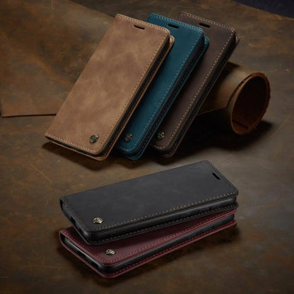 Leather Folio Phone Case with Card Slots – Samsung Galaxy S22, S22 Plus & S22 Ultra
