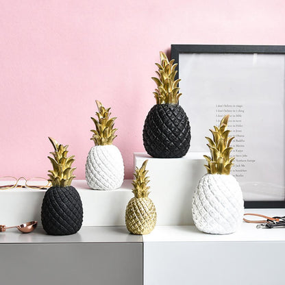 Shiny Pineapple Accent Decoration