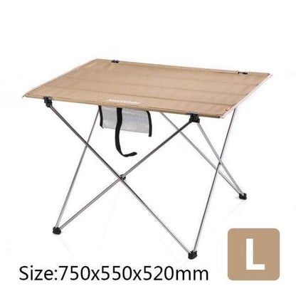 Naturehike | Ultralight Folding Camping Table with Compact Design | Portable Table for Outdoor Adventures