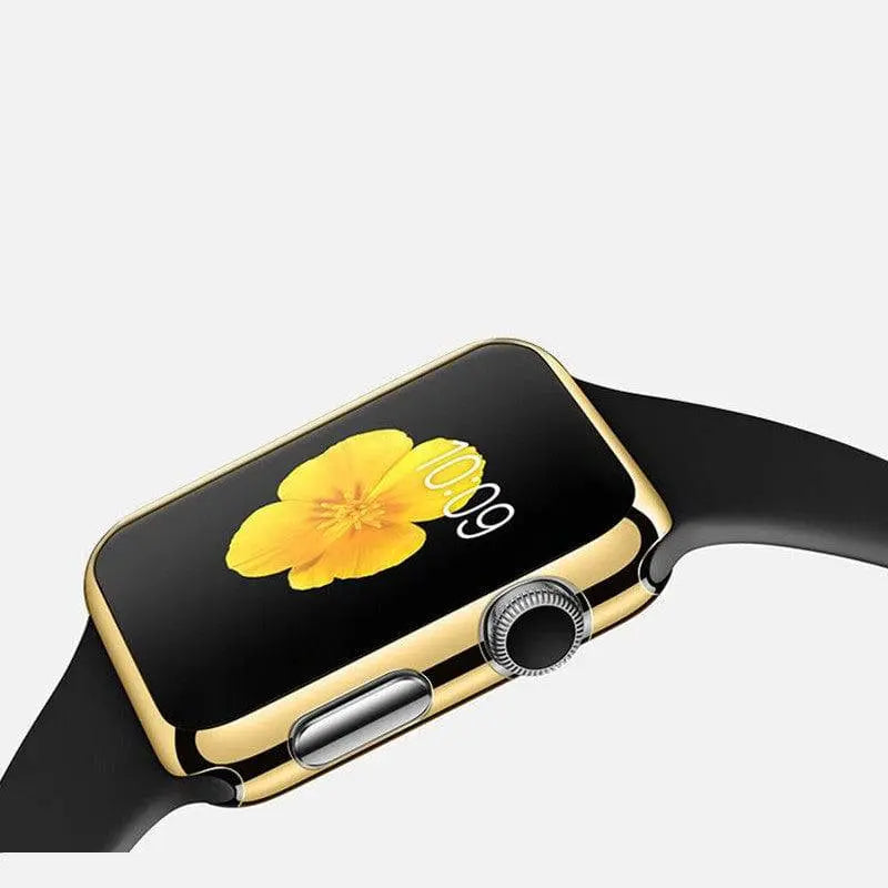Snap-On Shield for Apple Watch – Full-Edge Guard with Screen Film – 38mm to 44mm Series 1/2/3/4 – Five Finishes