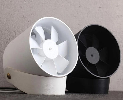 Ventilateur USB compact à commande tactile – Refroidisseur portable à double hélice