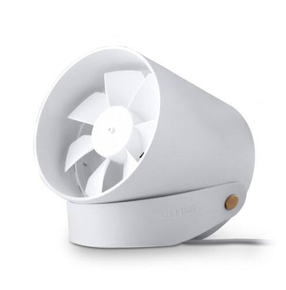 Ventilateur USB compact à commande tactile – Refroidisseur portable à double hélice