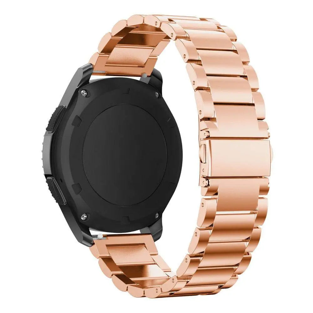 Metal Replacement Strap for Samsung Galaxy Watch – Adjustable Stainless Steel Wristband 18mm 20mm 22mm 23mm Lug Width