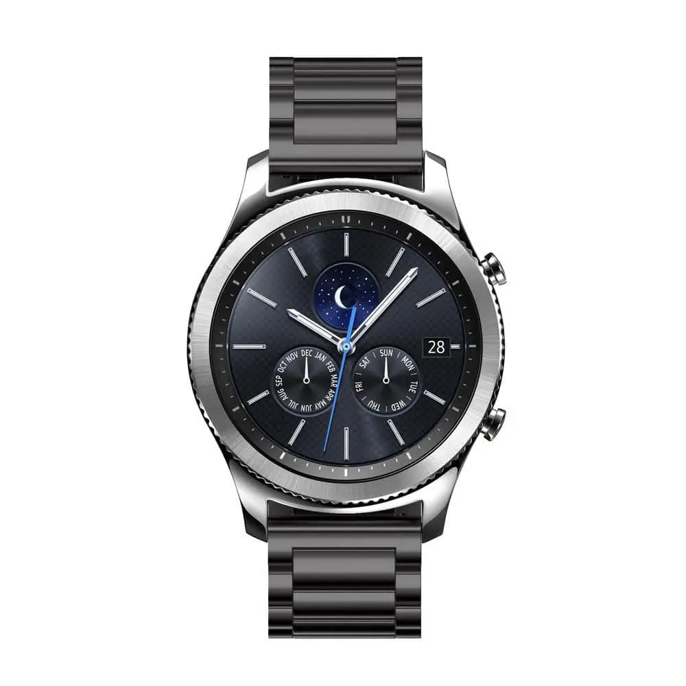 Metal Replacement Strap for Samsung Galaxy Watch – Adjustable Stainless Steel Wristband 18mm 20mm 22mm 23mm Lug Width