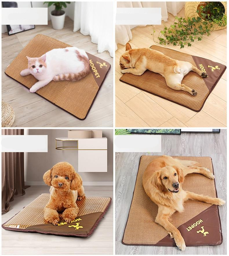 Collection Baxter | Tapis rafraîchissant pour chien avec base antidérapante | Confort nomade pour les chaudes journées d'été