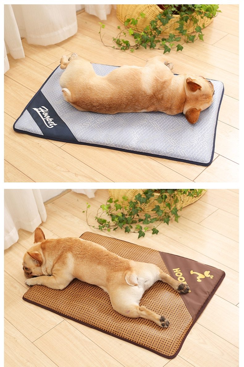Collection Baxter | Tapis rafraîchissant pour chien avec base antidérapante | Confort nomade pour les chaudes journées d'été