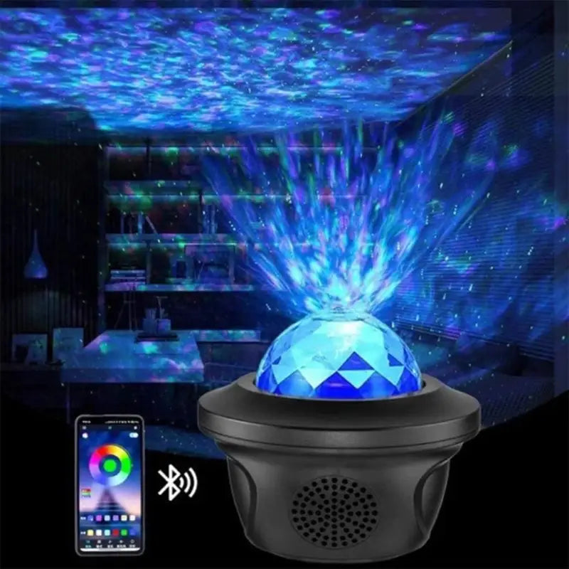 Galaxy Nebula Light Projector with Remote Control for Bedrooms, Living Rooms & Ceilings – Multicolor LED Night Light