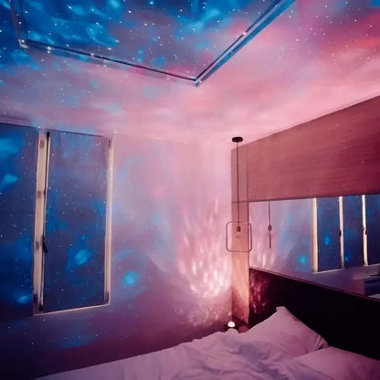 Galaxy Nebula Light Projector with Remote Control for Bedrooms, Living Rooms & Ceilings – Multicolor LED Night Light