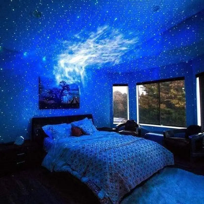 Galaxy Nebula Light Projector with Remote Control for Bedrooms, Living Rooms & Ceilings – Multicolor LED Night Light