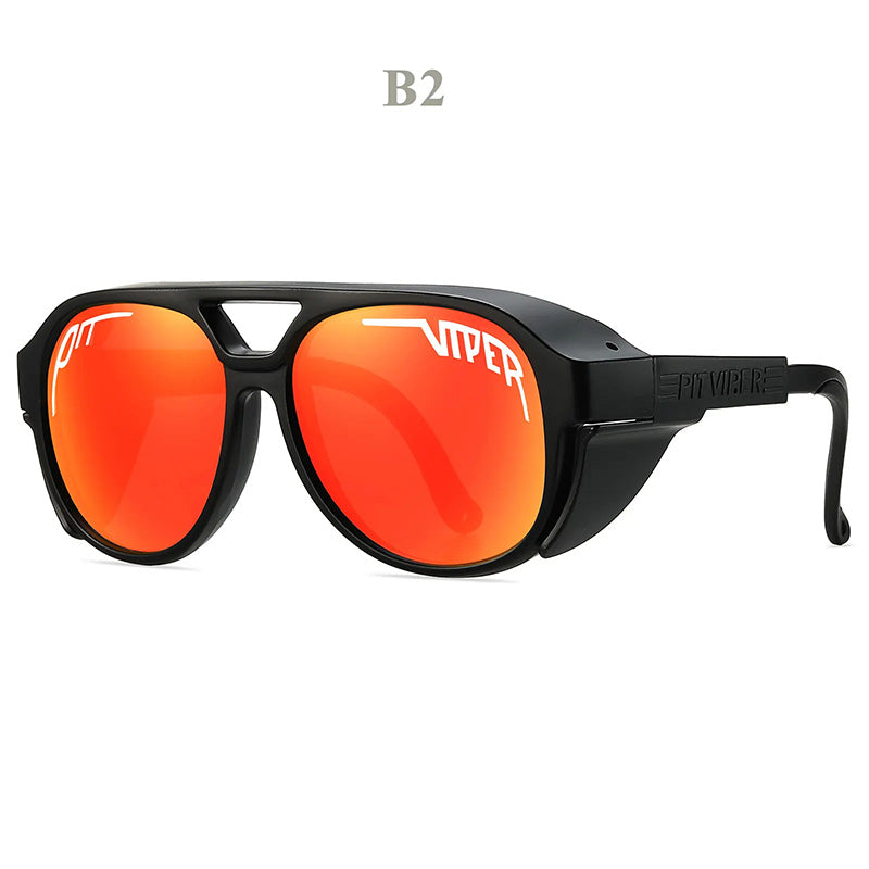 Lunettes de soleil UV400 pour moto, lunettes légères avec monture TR90, lunettes de sport coupe-vent pour motards