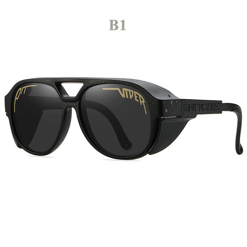 Lunettes de moto Viper | Protection UV400 coupe-vent avec verres TAC | Monture durable pour une protection oculaire optimale