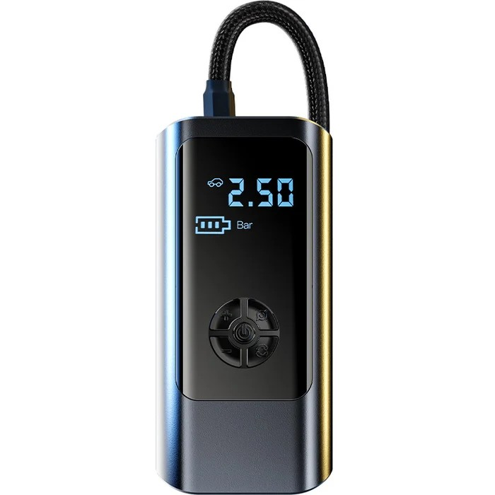 Ortekor | Compresseur d'air portable avec deux modes d'alimentation | Gonfleur compact pour la maison et les voyages