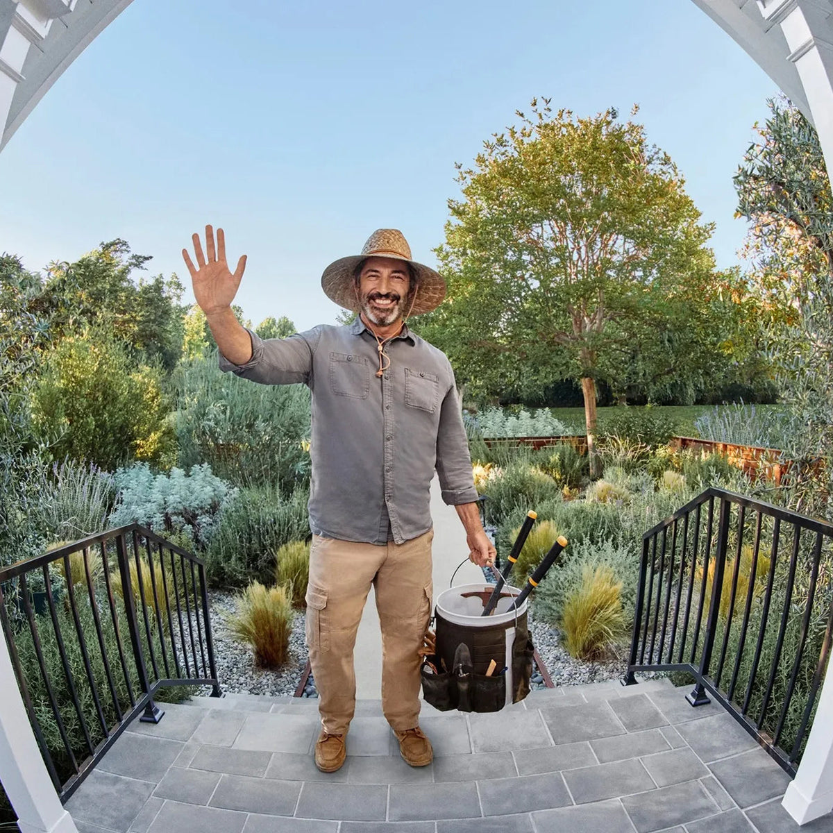 Smart Wireless Video Doorbell with HD Camera, Two-Way Talk & Motion Alerts – No Monthly Fees, Weather Resistant, Night Vision for Front
