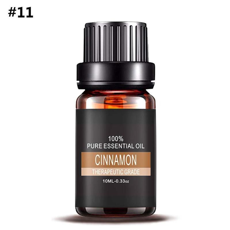 Aromatherapy Essential Oil Set – 100% Pure Plant Extracts for Diffusers, Massage & Relaxation – 0.34 fl oz Bottles