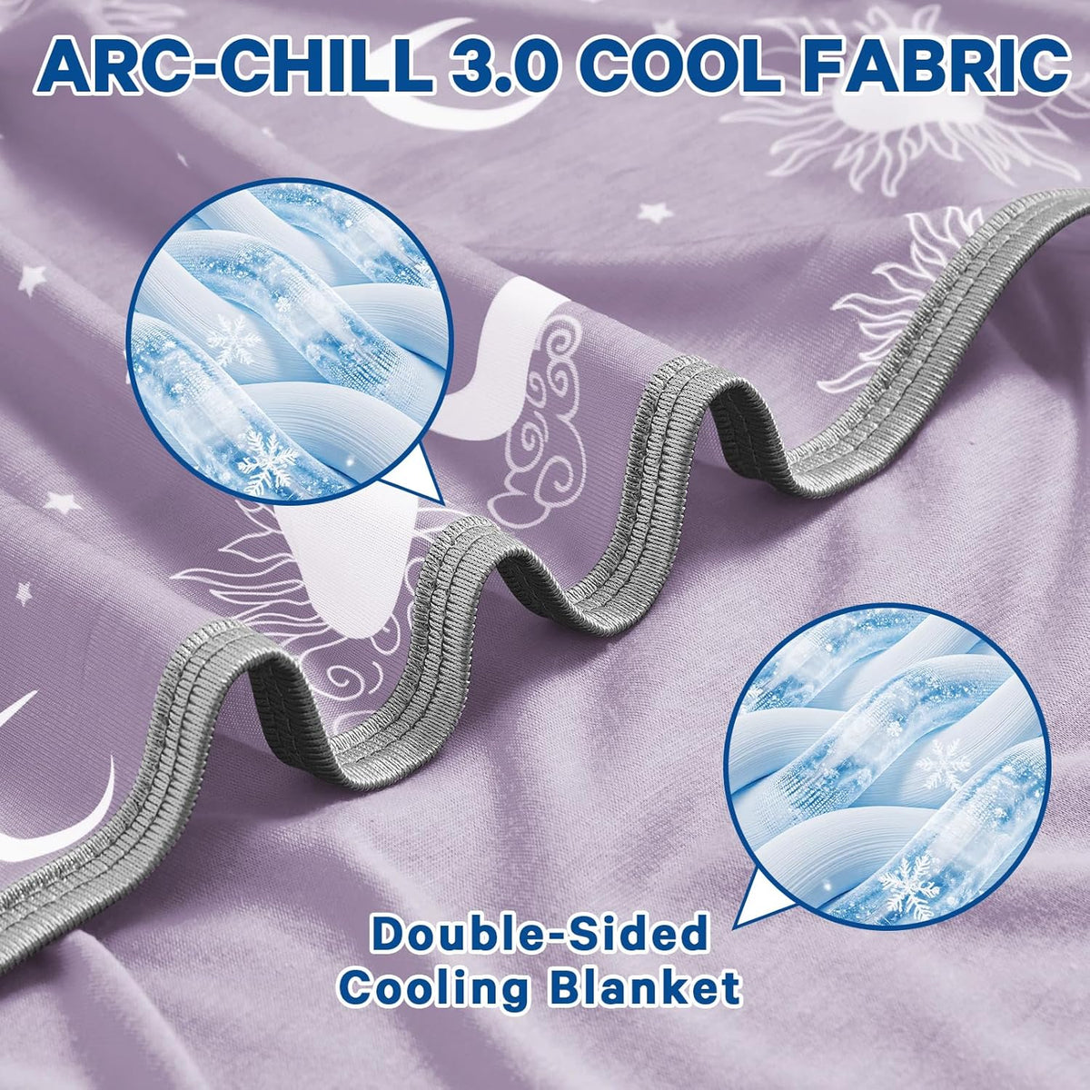 Confort douillet | Couverture rafraîchissante en tissu double face | Couverture d'été légère pour les dormeurs ayant chaud et les voyages