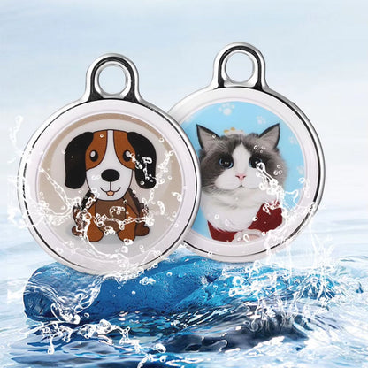 Bluetooth Cat Locator Tag with GPS Positioning and Sound Alert for Indoor & Outdoor Felines
