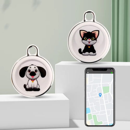 Bluetooth Cat Locator Tag with GPS Positioning and Sound Alert for Indoor & Outdoor Felines