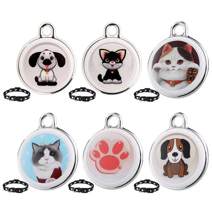 Bluetooth Cat Locator Tag with GPS Positioning and Sound Alert for Indoor & Outdoor Felines